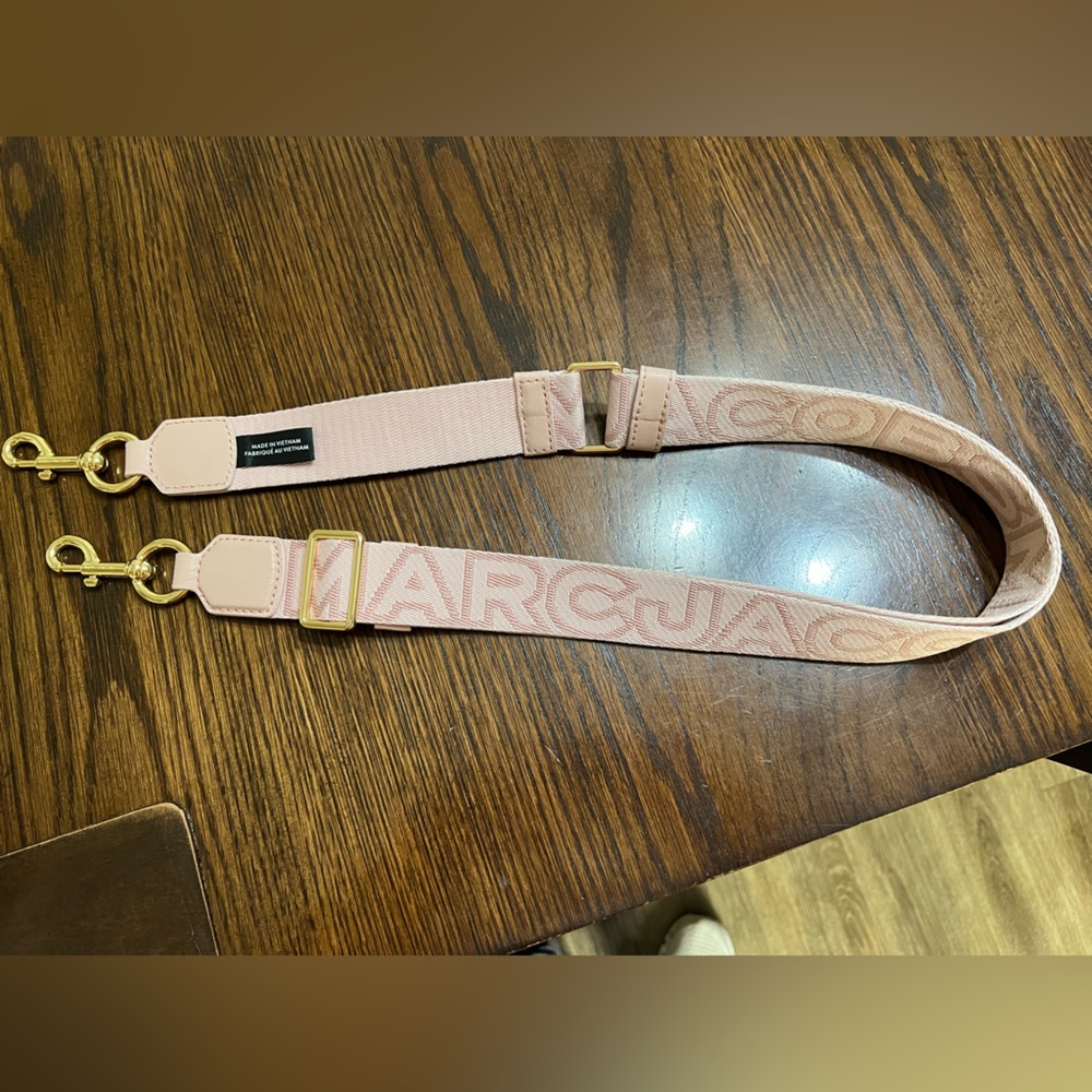 Marc Jacob’s purse strap.